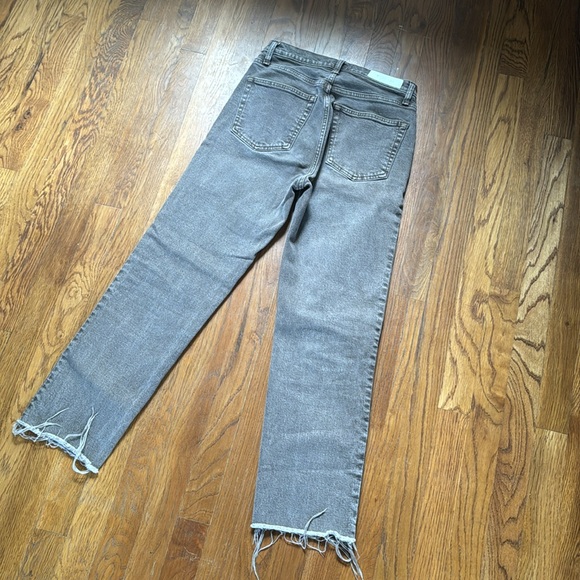 Re/Done 70s High Rise Stove Pipe Straight-Leg Jeans 26 - Picture 6 of 9